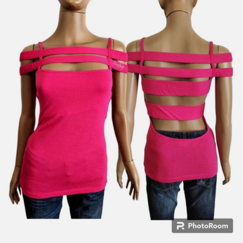 Miss Sixty tank top pink color sz XS new condition